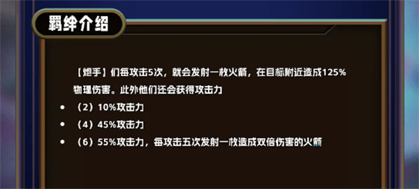 《英雄联盟》云顶之弈s13炮手羁绊介绍